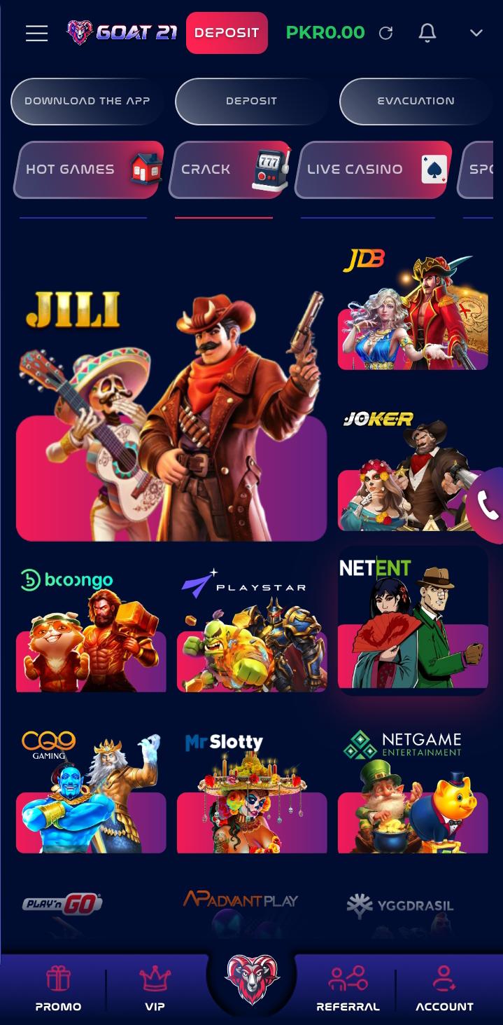 GOAT 21 Game App